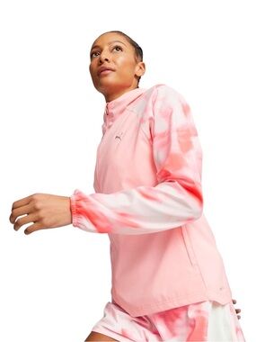 Puma Run Drycell Favorite Jacket Coral Size S